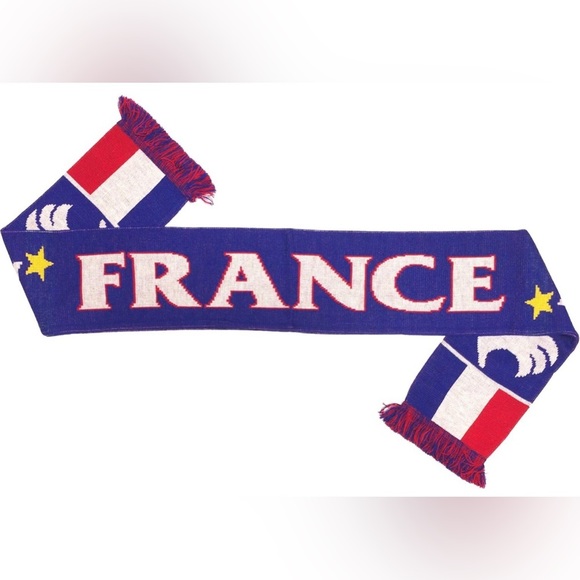 Blue France National Team Federation Scarf - Picture 1 of 8